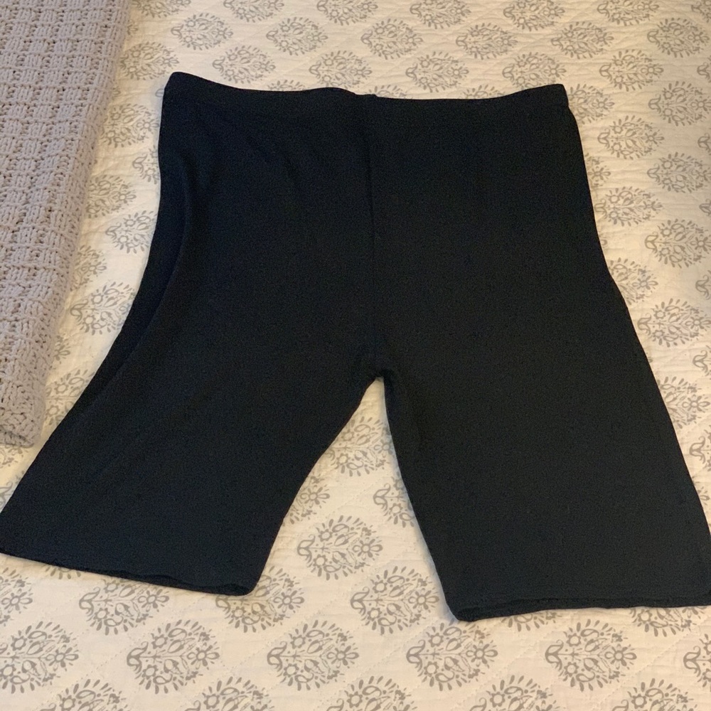 Black PrettyLittleThing Bike Shorts